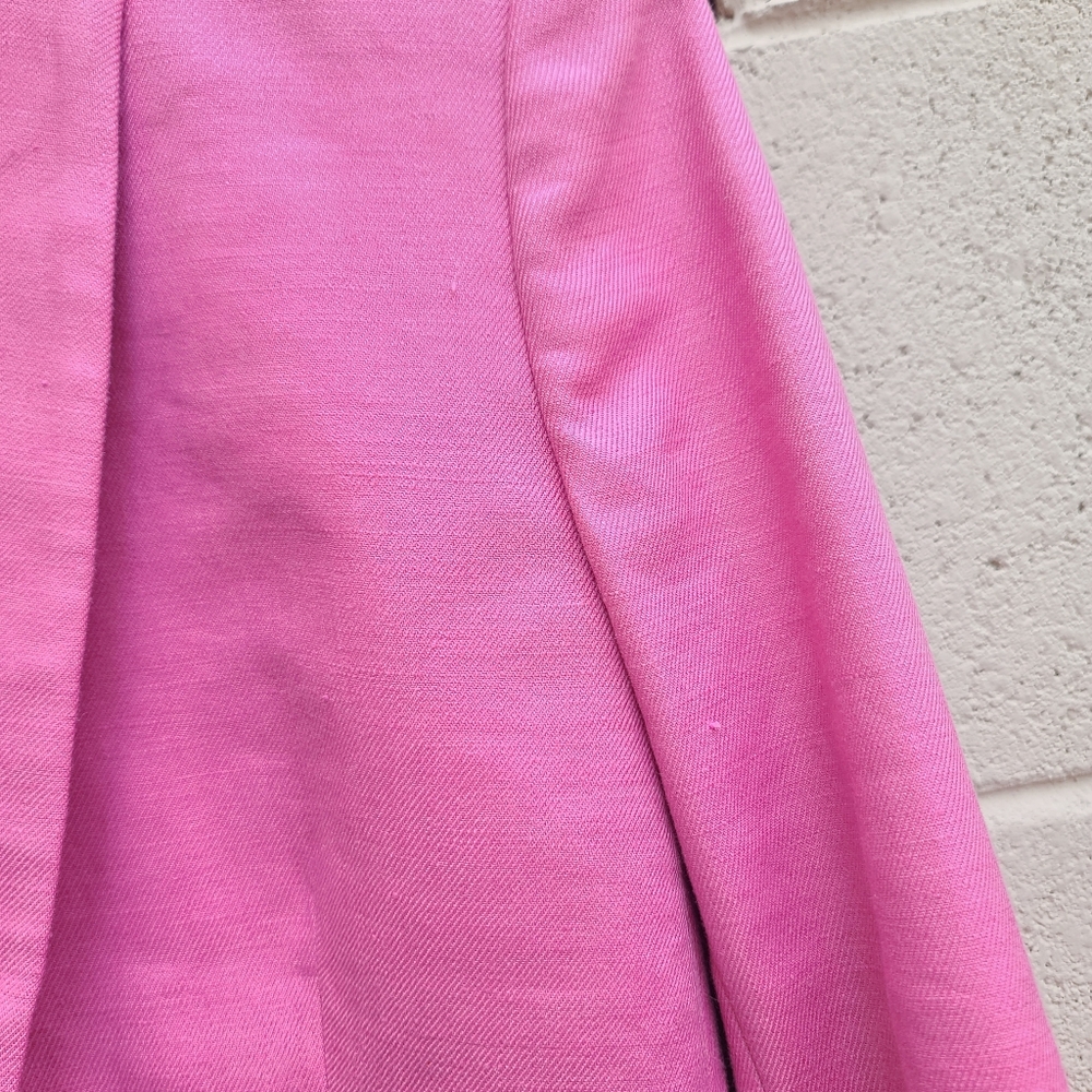 J. Crew | Parke Blazer in Stretch Linen in Pink Size 6 - Picture 4 of 15